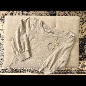 Loft 3/4 Sleeve Sweatshirt
